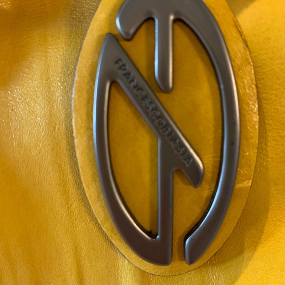 Francesco Bissau mustard yellow bag - Picture 5 of 8